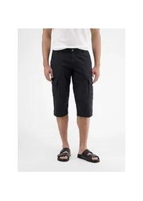 Bermudas Lerros "Cargo-Longbermuda", Herren, Gr. 36, blau (blau night), 100% Baumwolle, Hosen Bermudas