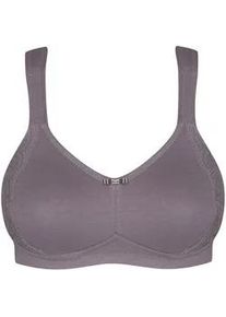 Minimizer-BH SuSa "Minimizer ohne B&uuml;gel Nizza", Damen, Gr. 80, Cup C, lila (frosty lavender), Obermaterial: 75% Baumwolle CO. 20% Polyamid PA. 5% Elasthan EL., BHs Minimizer-BH