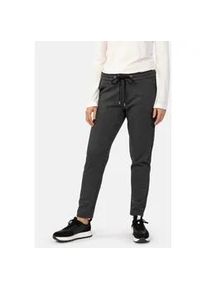 Jogg Pants STOOKER WOMEN "Berlin Pepita Easy Fit Jeans", Damen, Gr. 36, L&auml;nge 29, schwarz (anthra pepita), Stoff, 73% Polyester, 25% Baumwolle, 2% Elasthan, gerade, unten schmal lang, Jeans, Tapered Fit Casual Stretch Mit Gummibund f&uuml;r Damen