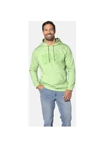Kapuzensweatshirt Jan Vanderstorm "Sweatshirt JEPPE", Herren, Gr. XL, gr&uuml;n (hellgr&uuml;n), Obermaterial: 100% Baumwolle CO., Sweatshirts