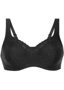 Entlastungs-BH Anita "Komfort BH Airita", Damen, Gr. 85, Cup C, schwarz, Obermaterial: 50% Polyester PES. 39% Polyamid PA. 11% Elasthan EL., BHs Entlastungs-BH