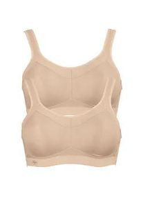 Sport-BH Anita "Sport BH momentum", Damen, Gr. 90, Cup E, beige (desert desert), Obermaterial: 70% Polyester PES. 15% Polyamid PA. 15% Elasthan EL., BHs Sport-BH