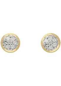 Adelia&acute;s Paar Ohrh&auml;nger ADELIA ́S "Damen 585 Gold Ohrringe Ohrstecker mit Diamant &Oslash; 5 mm", gold, Ohrringe, Damen, Damen, 0,07, Gold, mit Diamant f&uuml;r Damen