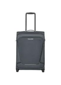 Handgep&auml;ck-Trolley Travelite "JETPACK Multi Light 2 Cabin, konzipiert f&uuml;r Condor & Ryanair", Gr. B/H/T: 40cm x 55cm x 20cm 41 l, grau (anthrazit), Polyester, unifarben mit Farbeins&auml;tzen, Koffer, Weichgep&auml;ck-Koffer Handgep&auml;ck f&uuml;r die meisten g&auml;ngigen Airlines