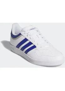 Sneaker Adidas SPORTSWEAR "HOOPS 4.0", Damen, Gr. 45, wei&szlig; (cloud wei&szlig;, royal blau, grau two), Synthetik, Schuhe Sneaker