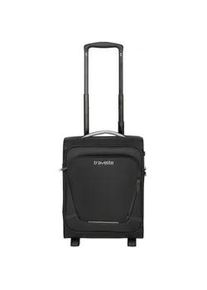 Handgep&auml;ck-Trolley Travelite "JETPACK Easy 2 Cabin, konzipiert f&uuml;r EasyJet, Vueling & Wizz", Gr. B/H/T: 30cm x 40cm x 20cm 21 l, schwarz, Polyester, unifarben mit Farbeins&auml;tzen, Koffer, Weichgep&auml;ck-Koffer Handgep&auml;ck f&uuml;r die meisten g&auml;ngigen Airlines