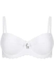 Dirndl-BH SuSa "Dirndl BH Wiesn Zauber", Damen, Gr. 95, Cup A, wei&szlig;, Stoff, Obermaterial: 58% Polyamid PA. 35% Polyester PES. 7% Elasthan EL., BHs Dirndl-BH