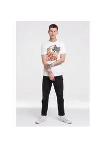 T-Shirt logoshirt "Tom & Jerry", Damen, Gr. XXL, wei&szlig;, 100% Baumwolle, bedruckt, normal, Rundhals, Shirts T-Shirt, mit lizenziertem Print