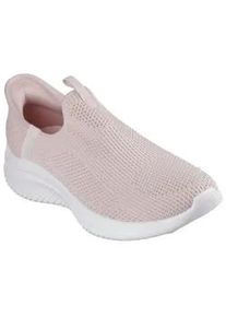 Slip-On Sneaker Skechers "ULTRA FLEX 3.0-EASY WIN", Damen, Gr. 35, rosa, Textil, Schuhe, Slipper, Sneaker mit Handsfree Slip-ins Technologie