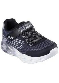 Sneaker Skechers "VORTEX 2.0", Damen, Gr. 30, bunt (schwarz, multi), Lederimitat, Textil, Schuhe Sneaker, Blinkschuh mit Klettverschluss, Gr&ouml;&szlig;enschablone zum Download