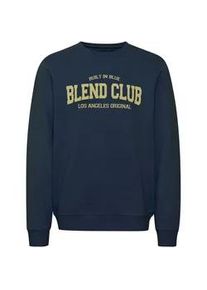 Longpullover Blend "Sweatshirt BHSweatshirt", Herren, Gr. XXL, blau (marineblaus), Obermaterial: 100% Baumwolle CO., Sweatshirts Longpullover