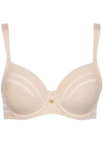 B&uuml;gel-BH LISCA "B&uuml;gel BH Alegra", Damen, Gr. 95, Cup F, beige, T&uuml;ll, Obermaterial: 83% Polyamid PA. 17% Elasthan EL., BHs B&uuml;gel-BH