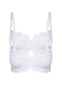 Dirndl-BH SuSa "2er Pack Dirndl BH Wiesn Zauber", Damen, Gr. 80, Cup E, wei&szlig;, Spitze, Obermaterial: 59% Polyamid PA. 37% Baumwolle CO. 4% Elasthan EL., BHs Dirndl-BH