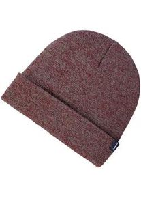 Skim&uuml;tze Lerros "Strickm&uuml;tze, Flachstrick", Herren, lila (schwarz berry), Kunstfaser, M&uuml;tzen