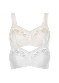 Entlastungs-BH Anita "Entlastungs BH Safina", Damen, Gr. 110, Cup A, bunt (wei&szlig; crystal), Obermaterial: 50% Polyamid PA. 25% Polyester PES. 10% Elasthan EL. 10% Viskose CV. 5% Baumwolle CO., BHs Entlastungs-BH