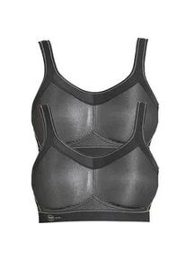 Sport-BH Anita "Sport BH momentum", Damen, Gr. 65, Cup E, schwarz (schwarz schwarz), Obermaterial: 70% Polyester PES. 15% Polyamid PA. 15% Elasthan EL., BHs Sport-BH