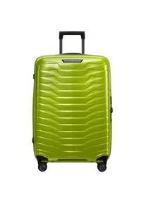 Hartschalen-Trolley Samsonite "PROXIS, verschiedene Gr&ouml;&szlig;en und Farben", Gr. B/H/T: 48cm x 69cm x 29cm 75 l, gr&uuml;n (lime), Polypropylen, unifarben, festlich, Koffer, Trolley Reisegep&auml;ck Hartschalenkoffer Reisekoffer TSA-Zahlenschloss