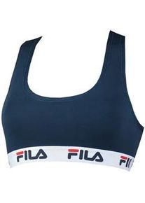 Bustier Fila "Bustier 1er Pack", Damen, Gr. XS, N-Gr, blau (marineblau), Obermaterial: 95% Baumwolle CO. 5% Elasthan EL., BHs Bustier