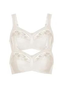 Entlastungs-BH Anita "Entlastungs BH Safina", Damen, Gr. 85, Cup A, beige (crystal crystal), Obermaterial: 50% Polyamid PA. 25% Polyester PES. 10% Elasthan EL. 10% Viskose CV. 5% Baumwolle CO., BHs Entlastungs-BH