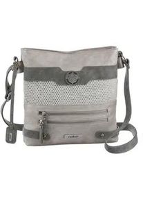 Umh&auml;ngetasche Rieker, Damen, Gr. B/H/T: 27cm x 31cm x 6cm, grau, Lederimitat, Taschen Umh&auml;ngetasche, Schultertasche, Damen-Tasche mit praktischem Rei&szlig;verschluss-R&uuml;ckfach