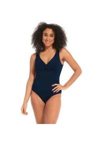 Badeanzug MAGIC BODYFASHION "Shaping Fabulous Swimsuit", Damen, Gr. S, N-Gr, blau (navy blau), Elasthan, Polyamid, unifarben, Badeanz&uuml;ge Badeanzug, Shaping-Einsatz und herausnehmbare Polster