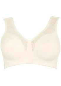 Entlastungs-BH Anita "Entlastungs BH Microenergen", Damen, Gr. 75, Cup G, beige (champagner), Obermaterial: 75% Polyamid PA. 20% Elasthan EL. 5% Polyester PES., BHs Entlastungs-BH