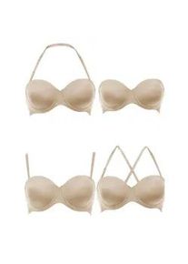 Schalen-BH Anita "Multifunktions B&uuml;gel BH mit Schale Padded Basic", Damen, Gr. 70, Cup D, beige (desert), Stoff, Obermaterial: 80% Polyamid PA. 20% Elasthan EL., BHs Schalen-BH