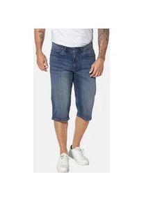 Bermudas Jan Vanderstorm "Jeansbermuda HARLORF", Herren, Gr. 56, N-Gr, blau, Obermaterial: 98% Baumwolle CO. 2% Elasthan EL., Hosen Bermudas