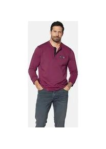 Sweatshirt Jan Vanderstorm "Sweatshirt JORNSEN", Herren, Gr. 7XL, rot (dunkelrot), Obermaterial: 100% Baumwolle CO., Shirts Sweatshirt