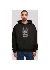 Sweatshirt F4NT4STIC "Looney Tunes Bugs Bunny Ultra Heavy Oversize", Herren, Gr. XS, schwarz, Obermaterial: 100% Baumwolle, oversize, ohne B&uuml;ndchen, Sweatshirts Sweatshirt, Herren,Premium Merch,Oversize,Kapuzenpullover,Bedruckt