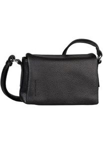 Umh&auml;ngetasche Tom Tailor "Lissi", Damen, Gr. B/H/T: 22cm x 15cm x 7,5cm, schwarz, Polyurethan, clean, gepflegt, gepr&auml;gtes Muster, unifarben, Taschen Umh&auml;ngetasche, besonders weiches Material l&auml;ssig fallend mit trapzf&ouml;rmigen Schnitt