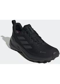 Wanderschuh Adidas TERREX "TERREX TRAILMAKER 2 GORE-TEX", Damen, Gr. 46, schwarz (core schwarz, grau four, carbon), Synthetik, Textil, Schuhe Wanderschuh, wasserdicht