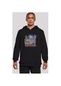Sweatshirt F4NT4STIC "Hoodie 'Genesis World Tour 78'", Herren, Gr. 5XL, schwarz, Obermaterial: 65% Baumwolle, 35% Polyester, slim fit, ohne B&uuml;ndchen, Sweatshirts Sweatshirt, Herren,Premium Merch,Slim-Fit,Kapuzenpullover,Bandshirt