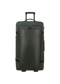 Reisetasche Samsonite "ARMOX, 79 cm", Gr. B/H/T: 44cm x 79cm x 31cm, gr&uuml;n (moss), Polyester, Taschen Reisetasche, Duffle mit Rollen TSA-Schloss Packgurte Trolley-Gest&auml;nge