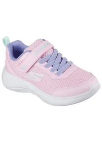 Sneaker Skechers "SELECTORS", Damen, Gr. 32, rosa (hellrosa), Lederimitat, Textil, Schuhe Sneaker, Slip-On Sneaker mit Klettverschluss, Gr&ouml;&szlig;enschablone zum Download