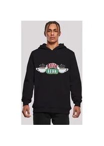 Sweatshirt F4NT4STIC "Friends Central Perk Sketch", Herren, Gr. M, schwarz, Obermaterial: 65% Baumwolle, 35% Polyester, slim fit, ohne B&uuml;ndchen, Sweatshirts Sweatshirt, Herren,Premium Merch,Slim-Fit,Kapuzenpullover,Bedruckt