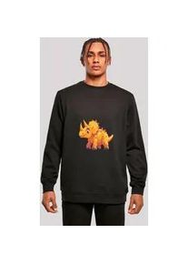 Sweatshirt F4NT4STIC "S&uuml;&szlig;er Triceratops Dinosaurier", Herren, Gr. 5XL, schwarz, Obermaterial: 50% Baumwolle, 50% Polyester, regular fit, Rundhals, ohne B&uuml;ndchen, Sweatshirts Sweatshirt, Premium Qualit&auml;t