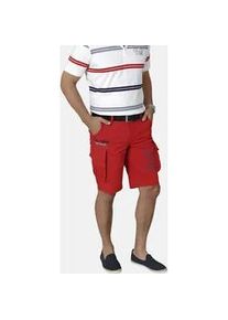 Bermudas Babista "Bermuda RAVIANO", Herren, Gr. 62, N-Gr, rot, Obermaterial: 98% Baumwolle CO. 2% Elasthan EL., regular fit, Hosen Bermudas