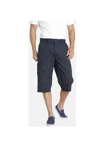 Longbermudas Jan Vanderstorm "Bermuda JERE", Herren, Gr. 72, N-Gr, blau (dunkelblau), Obermaterial: 100% Baumwolle CO., Hosen