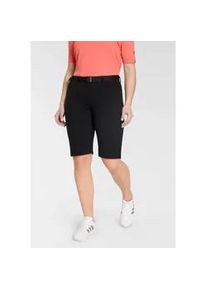 Bermudas Maier Sports "D GG Outdoorhose", Damen, Gr. 46, N-Gr, schwarz, Web, Obermaterial: 90% Polyamid, 10% Elasthan, unifarben, Hosen Bermudas