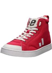 Sneaker Ethletic "Active Hi Cut", Herren, Gr. 36, rot (cranberry rot, just wei&szlig;), Obermaterial: 100% Baumwolle; Futter: 100% Baumwolle; Decksohle: 100% Baumwolle; Sohle: 100% Naturkautschuk, Schuhe Sneaker, Keine Angabe