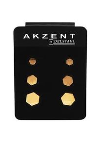 Adelia&acute;s Paar Ohrh&auml;nger ADELIA ́S "Damen Ohrstecker aus poliertem Edelstahl", silber, Ohrringe, Damen, Damen, Edelstahl