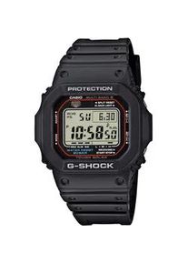 Funkchronograph Casio G-SHOCK, schwarz (schwarz, rot), Armbanduhren, Herren, Solaruhr, Armbanduhr, Herrenuhr,digital,bis 20bar wasserd.Resinarmband