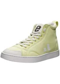 Sneaker Ethletic "Active Hi Cut", Herren, Gr. 39, gelb (lime gelb, just wei&szlig;), Obermaterial: 100% Baumwolle; Futter: 100% Baumwolle; Decksohle: 100% Baumwolle; Sohle: 100% Naturkautschuk, Schuhe Sneaker, Keine Angabe