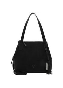 Shopper SURI FREY "Shopper SFY Romy", Damen, Gr. B/H/T: 35cm x 31cm x 14cm 0, schwarz (schwarz 100), Polyurethan, Taschen Shopper