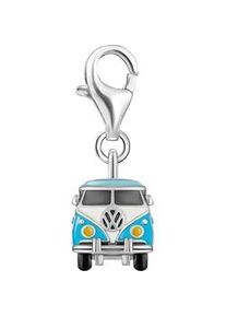 Charm-Einh&auml;nger Thomas Sabo "Charm Hippie-Bus bunt", silber (silberfarben), Charms, Damen, Silber 925 (recycelt)