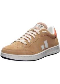Sneaker Ethletic "Jesse", Damen, Gr. 39, braun (tan beige, bleached orange), Obermaterial: 55% Polyurethan, 45% Polyester; Futter: 100% Polyester; Decksohle: 100% Polyester; Sohle: Naturkautschuk, Gummi, Schuhe Sneaker, recyceltes Produkt