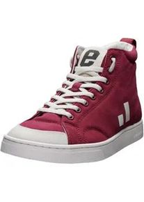 Sneaker Ethletic "Active Hi Cut", Herren, Gr. 37, rot (true blood, just wei&szlig;), Obermaterial: 100% Baumwolle; Futter: 100% Baumwolle; Decksohle: 100% Baumwolle; Sohle: 100% Naturkautschuk, Schuhe Sneaker, Keine Angabe