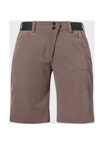 Sch&ouml;ffel Shorts SCH&Ouml;FFEL "Shorts Style Keitele WMS", Damen, Gr. 36, Normalgr&ouml;&szlig;en, lila (3905, braun), Oberstoff: 88% Polyester, 12% Elasthan, Hosen Shorts