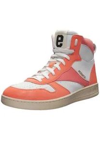 Sneaker Ethletic "Carl", Damen, Gr. 37, orange (bleached orange, just wei&szlig;), Obermaterial: 100% Polyurethan; Futter: 100% Baumwolle; Decksohle: 100% Baumwolle; Sohle: 100% Naturkautschuk, Schuhe Sneaker, recycled Produkt